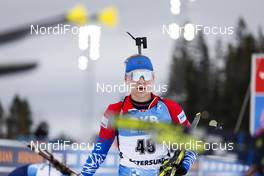 20.03.2021, Oestersund, Sweden, (SWE): Evgeniya Pavlova (RUS) - IBU World Cup Biathlon, pursuit women, Oestersund (SWE). www.nordicfocus.com. © Manzoni/NordicFocus. Every downloaded picture is fee-liable.