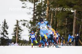 20.03.2021, Oestersund, Sweden, (SWE): Julia Simon (FRA) - IBU World Cup Biathlon, pursuit women, Oestersund (SWE). www.nordicfocus.com. © Manzoni/NordicFocus. Every downloaded picture is fee-liable.
