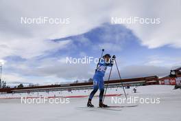 20.03.2021, Oestersund, Sweden, (SWE): Anais Bescond (FRA) - IBU World Cup Biathlon, pursuit women, Oestersund (SWE). www.nordicfocus.com. © Manzoni/NordicFocus. Every downloaded picture is fee-liable.