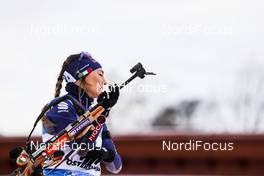 20.03.2021, Oestersund, Sweden, (SWE): Dorothea Wierer (ITA) - IBU World Cup Biathlon, pursuit women, Oestersund (SWE). www.nordicfocus.com. © Manzoni/NordicFocus. Every downloaded picture is fee-liable.