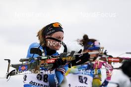 20.03.2021, Oestersund, Sweden, (SWE): Justine Braisaz-Bouchet (FRA) - IBU World Cup Biathlon, pursuit women, Oestersund (SWE). www.nordicfocus.com. © Manzoni/NordicFocus. Every downloaded picture is fee-liable.