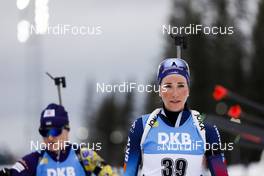 20.03.2021, Oestersund, Sweden, (SWE): Aita Gasparin (SUI) - IBU World Cup Biathlon, pursuit women, Oestersund (SWE). www.nordicfocus.com. © Manzoni/NordicFocus. Every downloaded picture is fee-liable.