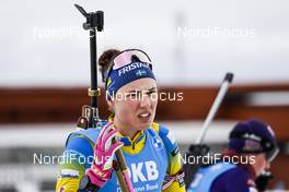 20.03.2021, Oestersund, Sweden, (SWE): Hanna Oeberg (SWE) - IBU World Cup Biathlon, pursuit women, Oestersund (SWE). www.nordicfocus.com. © Manzoni/NordicFocus. Every downloaded picture is fee-liable.