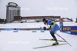 19.03.2021, Oestersund, Sweden, (SWE): Emilien Claude (FRA) - IBU World Cup Biathlon, sprint men, Oestersund (SWE). www.nordicfocus.com. © Manzoni/NordicFocus. Every downloaded picture is fee-liable.