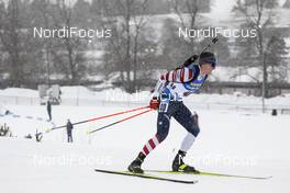 19.03.2021, Oestersund, Sweden, (SWE): Sean Doherty (USA) - IBU World Cup Biathlon, sprint men, Oestersund (SWE). www.nordicfocus.com. © Manzoni/NordicFocus. Every downloaded picture is fee-liable.