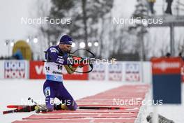 19.03.2021, Oestersund, Sweden, (SWE): Artem Pryma (UKR) - IBU World Cup Biathlon, sprint men, Oestersund (SWE). www.nordicfocus.com. © Manzoni/NordicFocus. Every downloaded picture is fee-liable.