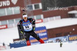 19.03.2021, Oestersund, Sweden, (SWE): Scott Gow (CAN) - IBU World Cup Biathlon, sprint men, Oestersund (SWE). www.nordicfocus.com. © Manzoni/NordicFocus. Every downloaded picture is fee-liable.