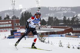 19.03.2021, Oestersund, Sweden, (SWE): Tsukasa Kobonoki (JPN) - IBU World Cup Biathlon, sprint men, Oestersund (SWE). www.nordicfocus.com. © Manzoni/NordicFocus. Every downloaded picture is fee-liable.