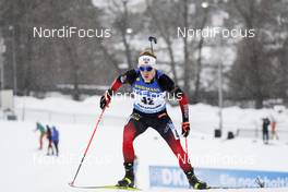 19.03.2021, Oestersund, Sweden, (SWE): Johannes Dale (NOR) - IBU World Cup Biathlon, sprint men, Oestersund (SWE). www.nordicfocus.com. © Manzoni/NordicFocus. Every downloaded picture is fee-liable.