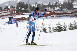 19.03.2021, Oestersund, Sweden, (SWE): Quentin Fillon Maillet (FRA) - IBU World Cup Biathlon, sprint men, Oestersund (SWE). www.nordicfocus.com. © Manzoni/NordicFocus. Every downloaded picture is fee-liable.