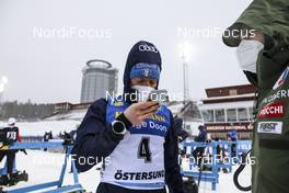19.03.2021, Oestersund, Sweden, (SWE): Lukas Hofer (ITA) - IBU World Cup Biathlon, sprint men, Oestersund (SWE). www.nordicfocus.com. © Manzoni/NordicFocus. Every downloaded picture is fee-liable.