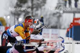 19.03.2021, Oestersund, Sweden, (SWE): Johannes Kuehn (GER) - IBU World Cup Biathlon, sprint men, Oestersund (SWE). www.nordicfocus.com. © Manzoni/NordicFocus. Every downloaded picture is fee-liable.