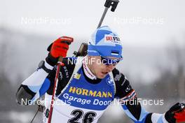 19.03.2021, Oestersund, Sweden, (SWE): Rene Zahkna (EST) - IBU World Cup Biathlon, sprint men, Oestersund (SWE). www.nordicfocus.com. © Manzoni/NordicFocus. Every downloaded picture is fee-liable.