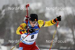 19.03.2021, Oestersund, Sweden, (SWE): Florent Claude (BEL) - IBU World Cup Biathlon, sprint men, Oestersund (SWE). www.nordicfocus.com. © Manzoni/NordicFocus. Every downloaded picture is fee-liable.