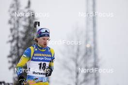 19.03.2021, Oestersund, Sweden, (SWE): Jesper Nelin (SWE) - IBU World Cup Biathlon, sprint men, Oestersund (SWE). www.nordicfocus.com. © Manzoni/NordicFocus. Every downloaded picture is fee-liable.