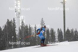 19.03.2021, Oestersund, Sweden, (SWE): Fabien Claude (FRA) - IBU World Cup Biathlon, sprint men, Oestersund (SWE). www.nordicfocus.com. © Manzoni/NordicFocus. Every downloaded picture is fee-liable.