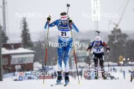 19.03.2021, Oestersund, Sweden, (SWE): Tero Seppala (FIN) - IBU World Cup Biathlon, sprint men, Oestersund (SWE). www.nordicfocus.com. © Manzoni/NordicFocus. Every downloaded picture is fee-liable.