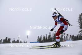 19.03.2021, Oestersund, Sweden, (SWE): Aleksandrs Patrijuks (LAT) - IBU World Cup Biathlon, sprint men, Oestersund (SWE). www.nordicfocus.com. © Manzoni/NordicFocus. Every downloaded picture is fee-liable.