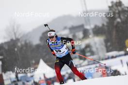 19.03.2021, Oestersund, Sweden, (SWE): Endre Stroemsheim (NOR) - IBU World Cup Biathlon, sprint men, Oestersund (SWE). www.nordicfocus.com. © Manzoni/NordicFocus. Every downloaded picture is fee-liable.