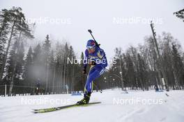 19.03.2021, Oestersund, Sweden, (SWE): George Buta (ROU) - IBU World Cup Biathlon, sprint men, Oestersund (SWE). www.nordicfocus.com. © Manzoni/NordicFocus. Every downloaded picture is fee-liable.