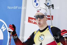 19.03.2021, Oestersund, Sweden, (SWE): Johannes Thingnes Boe (NOR) - IBU World Cup Biathlon, sprint men, Oestersund (SWE). www.nordicfocus.com. © Manzoni/NordicFocus. Every downloaded picture is fee-liable.