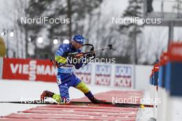 19.03.2021, Oestersund, Sweden, (SWE): Sergey Bocharnikov (BLR) - IBU World Cup Biathlon, sprint men, Oestersund (SWE). www.nordicfocus.com. © Manzoni/NordicFocus. Every downloaded picture is fee-liable.