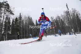 19.03.2021, Oestersund, Sweden, (SWE): Evgeniy Garanichev (RUS) - IBU World Cup Biathlon, sprint men, Oestersund (SWE). www.nordicfocus.com. © Manzoni/NordicFocus. Every downloaded picture is fee-liable.