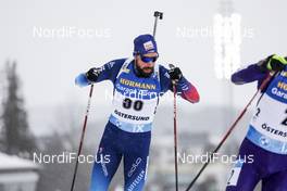 19.03.2021, Oestersund, Sweden, (SWE): Benjamin Weger (SUI) - IBU World Cup Biathlon, sprint men, Oestersund (SWE). www.nordicfocus.com. © Manzoni/NordicFocus. Every downloaded picture is fee-liable.