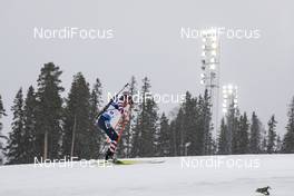 19.03.2021, Oestersund, Sweden, (SWE): Leif Nordgren (USA) - IBU World Cup Biathlon, sprint men, Oestersund (SWE). www.nordicfocus.com. © Manzoni/NordicFocus. Every downloaded picture is fee-liable.