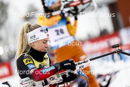 18.03.2021, Oestersund, Sweden, (SWE): Tiril Eckhoff (NOR) - IBU World Cup Biathlon, sprint women, Oestersund (SWE). www.nordicfocus.com. © Manzoni/NordicFocus. Every downloaded picture is fee-liable.