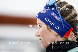 19.03.2021, Oestersund, Sweden, (SWE): Elisa Gasparin (SUI) - IBU World Cup Biathlon, sprint women, Oestersund (SWE). www.nordicfocus.com. © Manzoni/NordicFocus. Every downloaded picture is fee-liable.