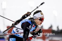 19.03.2021, Oestersund, Sweden, (SWE): Julia Schwaiger (AUT) - IBU World Cup Biathlon, sprint women, Oestersund (SWE). www.nordicfocus.com. © Manzoni/NordicFocus. Every downloaded picture is fee-liable.