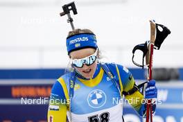 19.03.2021, Oestersund, Sweden, (SWE): Stina Nilsson (SWE) - IBU World Cup Biathlon, sprint women, Oestersund (SWE). www.nordicfocus.com. © Manzoni/NordicFocus. Every downloaded picture is fee-liable.