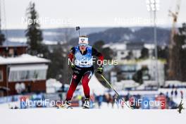 19.03.2021, Oestersund, Sweden, (SWE): Karoline Erdal (NOR) - IBU World Cup Biathlon, sprint women, Oestersund (SWE). www.nordicfocus.com. © Manzoni/NordicFocus. Every downloaded picture is fee-liable.