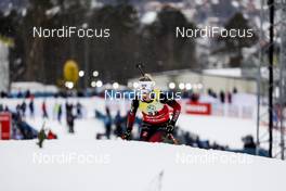 19.03.2021, Oestersund, Sweden, (SWE): Tiril Eckhoff (NOR) - IBU World Cup Biathlon, sprint women, Oestersund (SWE). www.nordicfocus.com. © Manzoni/NordicFocus. Every downloaded picture is fee-liable.