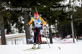 19.03.2021, Oestersund, Sweden, (SWE): Denise Herrmann (GER) - IBU World Cup Biathlon, sprint women, Oestersund (SWE). www.nordicfocus.com. © Manzoni/NordicFocus. Every downloaded picture is fee-liable.