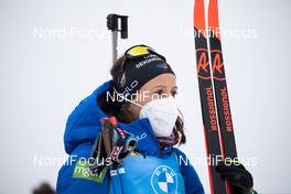 18.03.2021, Oestersund, Sweden, (SWE): Anais Chevalier-Bouchet (FRA) - IBU World Cup Biathlon, sprint women, Oestersund (SWE). www.nordicfocus.com. © Manzoni/NordicFocus. Every downloaded picture is fee-liable.