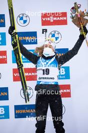 18.03.2021, Oestersund, Sweden, (SWE): Ingrid Landmark Tandrevold (NOR) - IBU World Cup Biathlon, sprint women, Oestersund (SWE). www.nordicfocus.com. © Manzoni/NordicFocus. Every downloaded picture is fee-liable.
