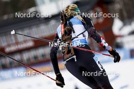 19.03.2021, Oestersund, Sweden, (SWE): Lisa Theresa Hauser (AUT) - IBU World Cup Biathlon, sprint women, Oestersund (SWE). www.nordicfocus.com. © Manzoni/NordicFocus. Every downloaded picture is fee-liable.