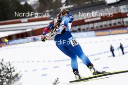 19.03.2021, Oestersund, Sweden, (SWE): Irene Cadurisch (SUI) - IBU World Cup Biathlon, sprint women, Oestersund (SWE). www.nordicfocus.com. © Manzoni/NordicFocus. Every downloaded picture is fee-liable.