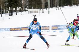19.03.2021, Oestersund, Sweden, (SWE): Chloe Chevalier (FRA) - IBU World Cup Biathlon, sprint women, Oestersund (SWE). www.nordicfocus.com. © Manzoni/NordicFocus. Every downloaded picture is fee-liable.