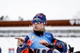 18.03.2021, Oestersund, Sweden, (SWE): Dorothea Wierer (ITA) - IBU World Cup Biathlon, sprint women, Oestersund (SWE). www.nordicfocus.com. © Manzoni/NordicFocus. Every downloaded picture is fee-liable.