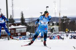 19.03.2021, Oestersund, Sweden, (SWE): Anais Bescond (FRA) - IBU World Cup Biathlon, sprint women, Oestersund (SWE). www.nordicfocus.com. © Manzoni/NordicFocus. Every downloaded picture is fee-liable.