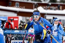 18.03.2021, Oestersund, Sweden, (SWE): Elvira Oeberg (SWE) - IBU World Cup Biathlon, sprint women, Oestersund (SWE). www.nordicfocus.com. © Manzoni/NordicFocus. Every downloaded picture is fee-liable.