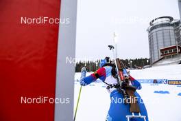 19.03.2021, Oestersund, Sweden, (SWE): Anastasiia Goreeva (RUS) - IBU World Cup Biathlon, sprint women, Oestersund (SWE). www.nordicfocus.com. © Manzoni/NordicFocus. Every downloaded picture is fee-liable.