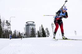 19.03.2021, Oestersund, Sweden, (SWE): Karoline Offigstad Knotten (NOR) - IBU World Cup Biathlon, sprint women, Oestersund (SWE). www.nordicfocus.com. © Manzoni/NordicFocus. Every downloaded picture is fee-liable.