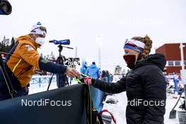19.03.2021, Oestersund, Sweden, (SWE): Lucie Charvatova (CZE) - IBU World Cup Biathlon, sprint women, Oestersund (SWE). www.nordicfocus.com. © Manzoni/NordicFocus. Every downloaded picture is fee-liable.