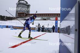 19.03.2021, Oestersund, Sweden, (SWE): Valentina Semerenko (UKR) - IBU World Cup Biathlon, sprint women, Oestersund (SWE). www.nordicfocus.com. © Manzoni/NordicFocus. Every downloaded picture is fee-liable.