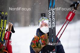 18.03.2021, Oestersund, Sweden, (SWE): Marte Olsbu Roeiseland (NOR) - IBU World Cup Biathlon, sprint women, Oestersund (SWE). www.nordicfocus.com. © Manzoni/NordicFocus. Every downloaded picture is fee-liable.