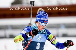 18.03.2021, Oestersund, Sweden, (SWE): Dzinara Alimbekava (BLR) - IBU World Cup Biathlon, sprint women, Oestersund (SWE). www.nordicfocus.com. © Manzoni/NordicFocus. Every downloaded picture is fee-liable.
